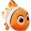 Peluche Nemo Buscando A Nemo Fluffets 25 Cms