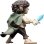 Figura Frodo Bolsón El Señor De Los Anillos Mini Epics 11 Cms