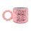 Taza Angel Textura Suave Stitch Cerámica 300 Mls