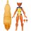 Figura Wolfsbane Marvel Legends Build A Figure Articulada 15 Cms