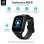 RAYOFI R5 Plus GPS 4G 1.72'' Schwarz Kinderuhr Armbänder Silikon Nylon