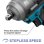 Llave de Impacto Autrucker 2000 Nm 18V Sin Escobillas con 2 Baterías 3.0Ah y Maletín