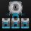 Clé a chocs sans fil Autrucker 21V 380 Nm Brushless