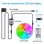 Tira Led Exterior IP68 RGB 15m Autrucker