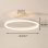Plafon Lampada da soffitto Autrucker Nordico 25W 40cm Regolabile