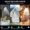 Lampe solaire LED exterieure Autrucker Pack de 2 Capteur Telecommande