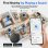 Pack 4 Localizadores Bluetooth Tisotec LocaTag Google Find Hub IP67