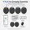 Pack 4 Localizadores Bluetooth Tisotec LocaTag Google Find Hub IP67