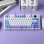 Tastatur Aula F75 Max 75% kabellos TFT-Display Drehregler RGB US ANSI