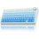 Teclado Aula F75 mecánico compacto 75% RGB Hot-swap US ANSI