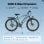 Bicicleta eléctrica Aairsk S800 Todo Terreno 26" 250W 36V 13Ah 7v