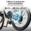 Bicicleta Eléctrica Urbana Aairsk Velo 26" Batería Amovible 36V 13Ah 250W