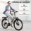 Bicicleta Eléctrica Urbana Aairsk Velo 26" Batería Amovible 36V 13Ah 250W