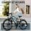 Bicicleta Eléctrica Aairsk 26 Pulgadas Motor 250W Batería 36V 13Ah 21 Velocidades Azul