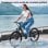 Velo Electrique Aairsk 250 W Tout-terrain 26 Pouces Bleu