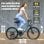 Velo Electrique Aairsk 250 W Tout-terrain 26 Pouces Bleu
