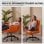 Chaise Welltin 90°-135° accoudoirs tournants