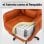 Chaise Welltin 90°-135° accoudoirs tournants