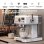 Espressomaschine HiBREW H10plus 1,8L 20 Bar 1230W Edelstahl semi-automatisch