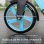 Klappbarer Welltin Scooter Aluminium 20 cm Räder Doppelbremse Blau