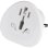 Adaptador de enchufe Vivanco Tipo F Universal Blanco