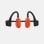 Auriculares Suunto Wing 2 inalámbricos Bluetooth para deportes con protección IP66 negro y naranja