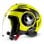 Auriculares Midland C1410.01 sans fil Bluetooth pour moto avec micro et IPX6 noir