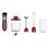 Batidora de vaso portátil Russell Hobbs 27140-56 1 L 500 W negro rojo