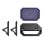 Kit d'accessoires Thermaltake AC-076 Noir et Violet