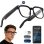 Autrucker Gafas Inteligentes Cámara 4K IA Altavoces Fotocromáticas Negras