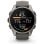 Garmin fēnix 9 GPS Bluetooth Wi-Fi 43mm Titanio con correa de silicona en gris