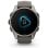 Garmin fēnix 9 GPS Bluetooth Wi-Fi 43mm Titanio con correa de silicona en gris