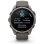 Garmin fēnix 9 GPS Bluetooth Wi-Fi 47mm Titanio con correa de silicona en gris