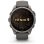 Garmin fēnix 9 GPS Bluetooth Wi-Fi 47mm Titanio con correa de silicona en gris