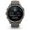 Garmin fēnix 9 GPS Bluetooth Wi-Fi 51mm Titanio con correa de silicona en gris