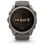 Garmin fēnix 9 GPS Bluetooth Wi-Fi 51mm Titanio con correa de silicona en gris