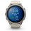 Garmin fēnix 9 Pro Bluetooth GPS 43mm Titanio con correa de silicona en blanco