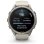 Garmin fēnix 9 Pro Bluetooth GPS 43mm Titanio con correa de silicona en blanco