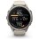 Garmin fēnix 9 Pro Bluetooth GPS 43mm Titanio con correa de silicona en blanco