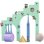 Cepillo de dientes vibratorio happybrush Eco Vibe Kids 3 Modos 4 Cabezales Temporizador