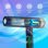 Secador de Pelo Iónico WEBBER 05HD-1998F 2000W 2 Temperaturas 3 Velocidades con Difusor Plegable Navy Oro