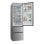 Frigorífico Combi Haier HTR3620ANMG No Frost 186cm 360L A Inox