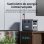 Estación de energía ABOK Ark2000 3072Wh 8 puertos LiFePO4 Pantalla LCD Carga solar UPS