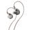 FiiO FH11 Hybrid In-Ear Kopfhörer Hi-Res Sound mit abnehmbarem Kabel Schwarz