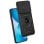 Funda para móvil Cool Hard Ring plástico PC TPU aluminio negra para OPPO Reno16 5G y 16 Pro 5G