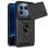 Funda para móvil Cool Hard Ring Plástico PC TPU Aluminio Negra para realme GT 8 Pro