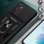 Funda para móvil Cool Hard Ring Plástico PC TPU Aluminio Negra para realme P3 Lite