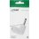 Adaptador DC InLine 90 deg Branco
