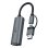 Carte Réseau TP-Link UE310C USB Type-A/Type-C Gigabit 1000 Mbit/s Gris