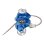 Auriculares Energy Sistem Monitor Earphones con cable alámbrico Minijack, micrófono y control, azul